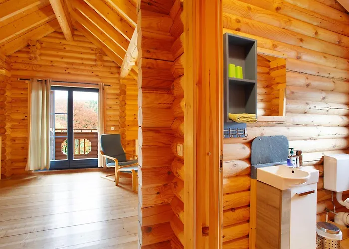 Holzhaus Muehlenblick Mit Whirlpool