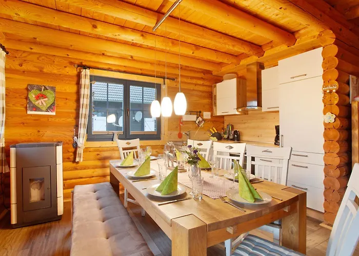 Holzhaus Muehlenblick Mit Whirlpool