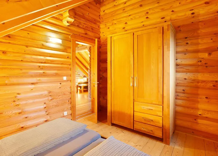 Hébergement de vacances Holzhaus Muehlenblick Mit Whirlpool *